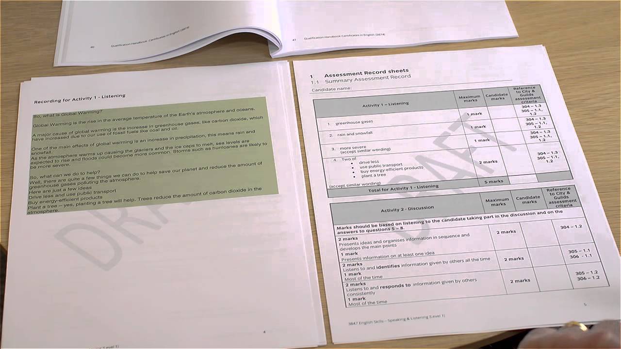 Stage 2 Speaking and Listening Video 6