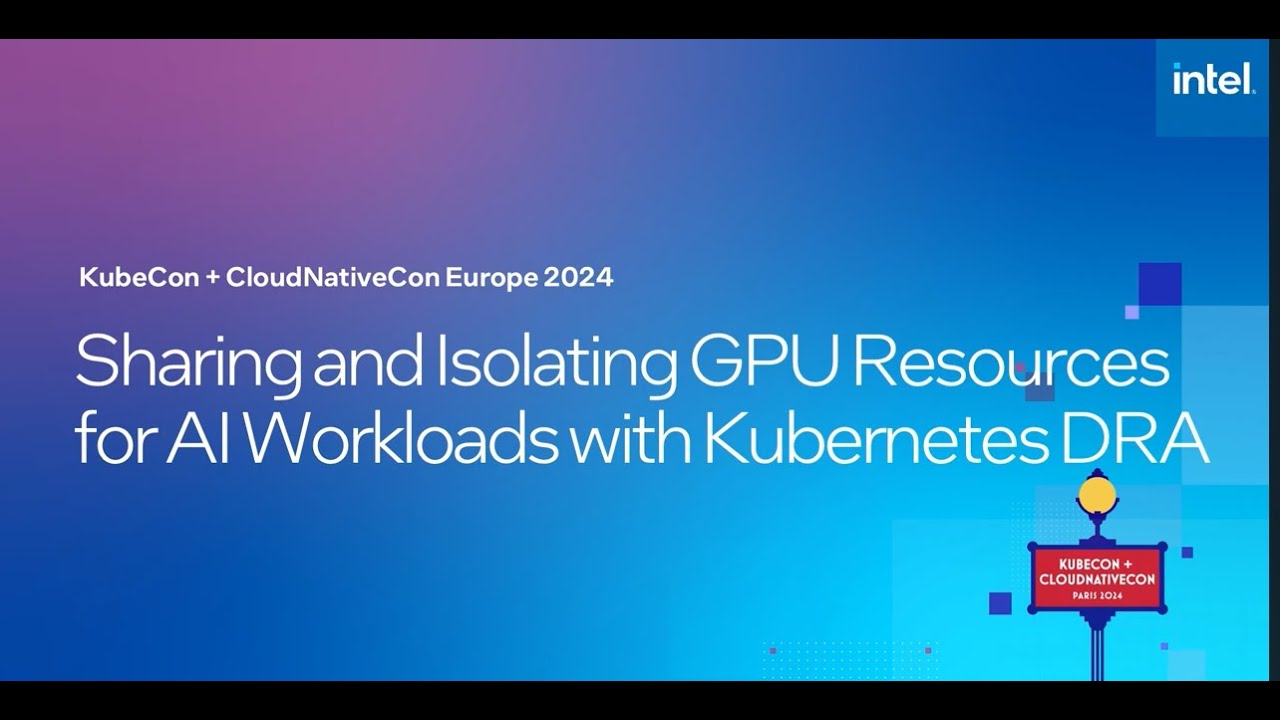 Sharing and isolating GPU resources for AI workloads with Kubernetes DRA