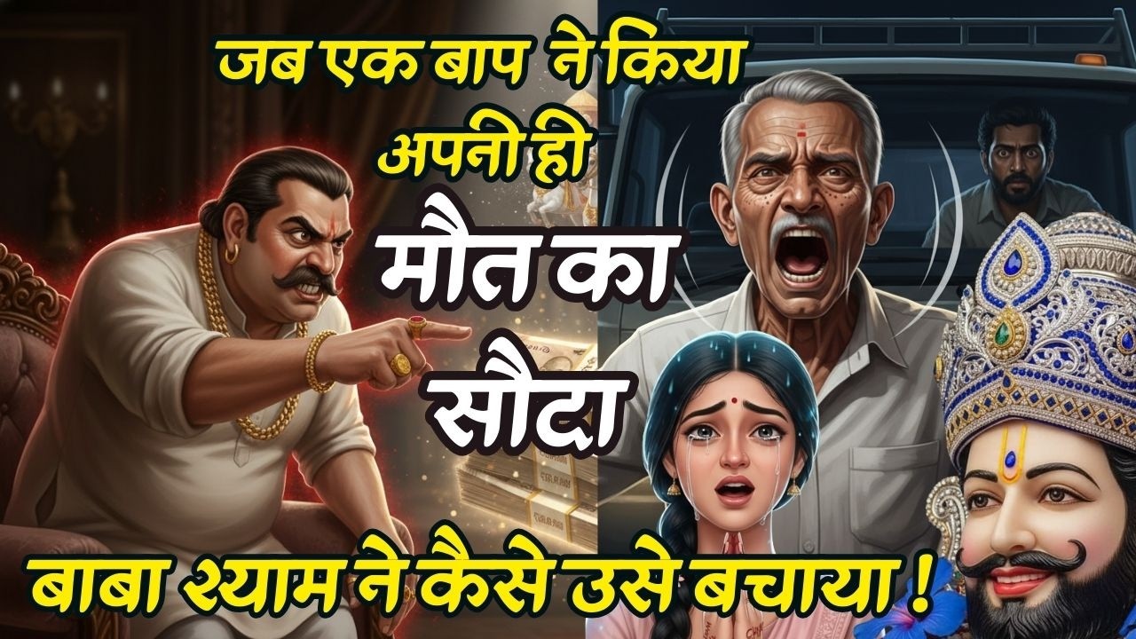 जब एक बाप ने किया अपनी ही मौत का सौदा #hindi Stories#khatushyamji #shyambaba #khatushyam