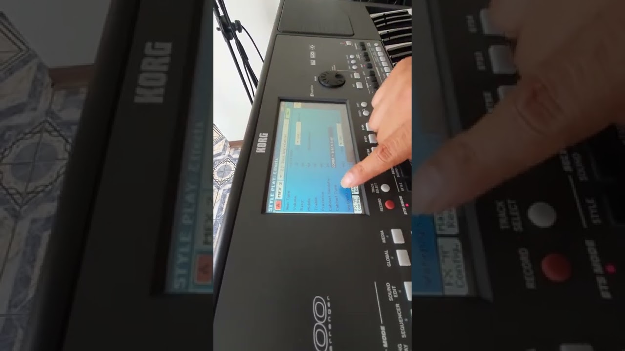 COMO MODIFICAR EL BAJO A UN RITMO EN UN KORK PA 600