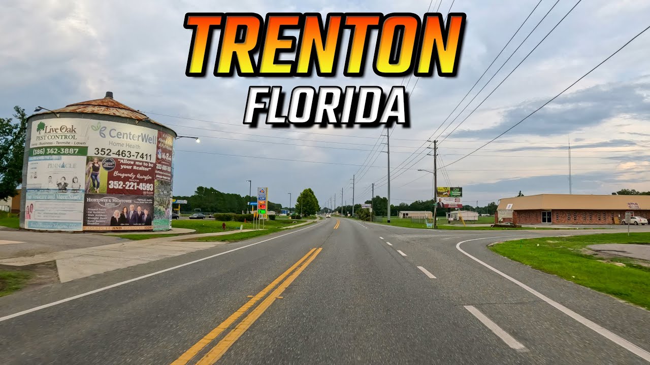 Trenton Florida - Driving Through