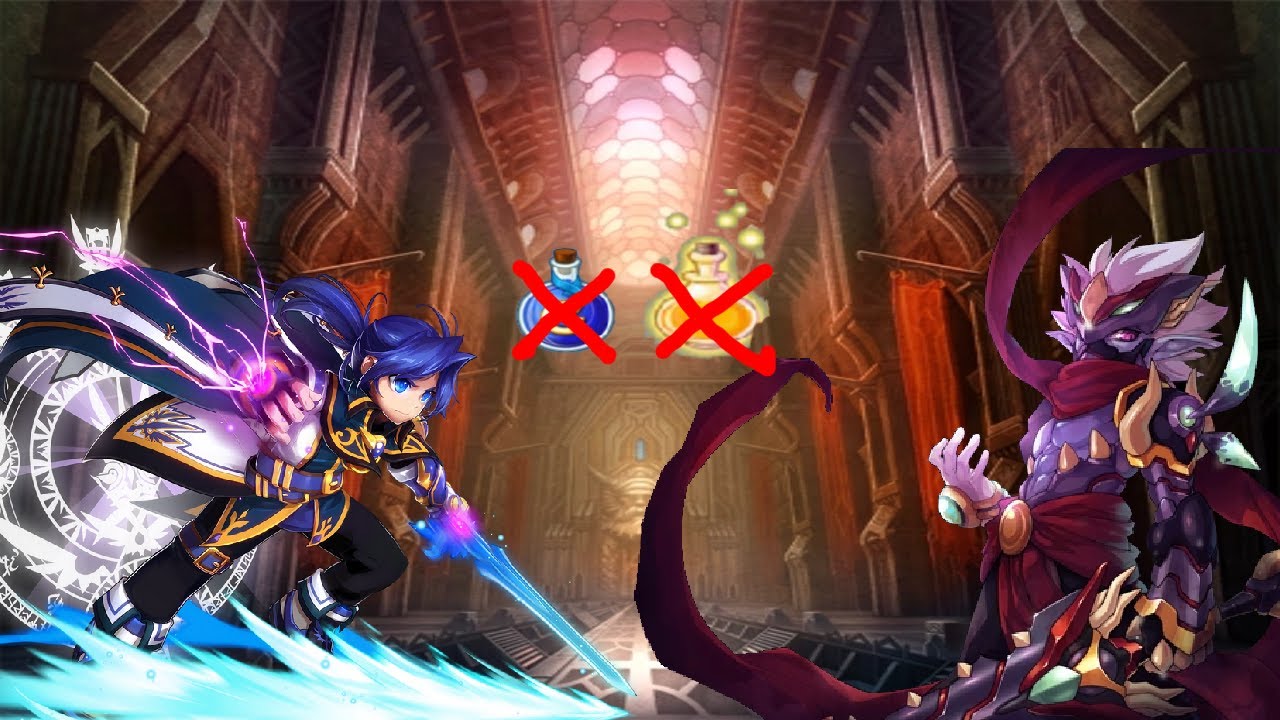 Ronan (4th job) - Angry Boss (Archimedia) no potions  - Grand Chase Classic