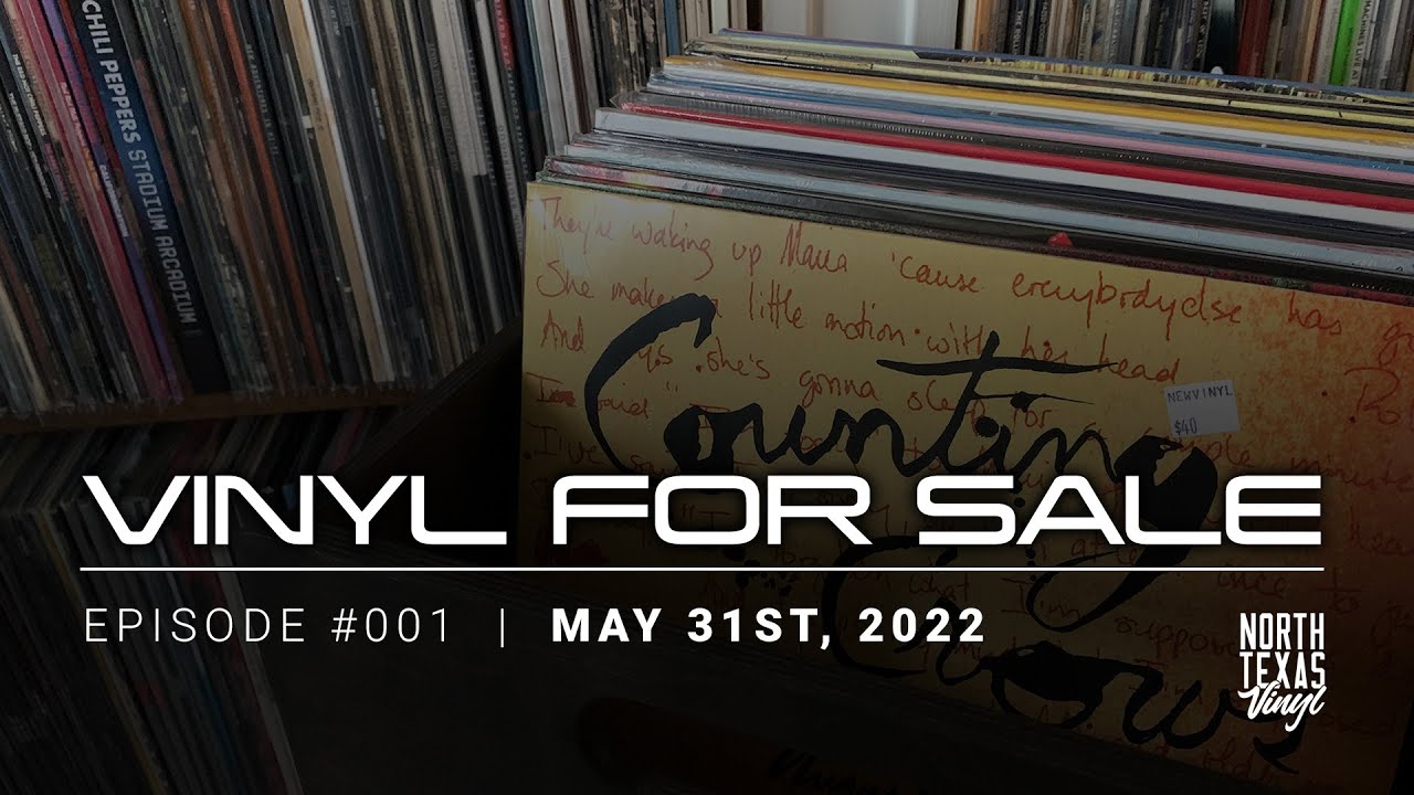 Vinyl For Sale | Counting Crows, Jane's Addiction, Black Sabbath, Green Day, and more! (Ep. 001)