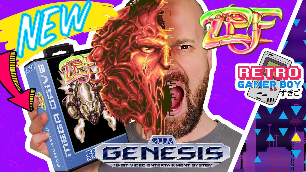 ZPF Exclusive New SHMUP on Sega Genesis & Mega Drive