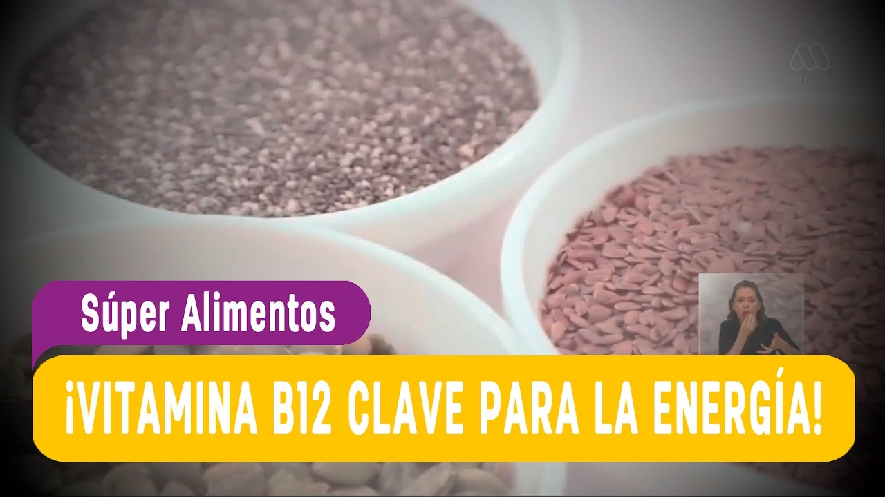 Vitamina B12 es clave para la energía / 