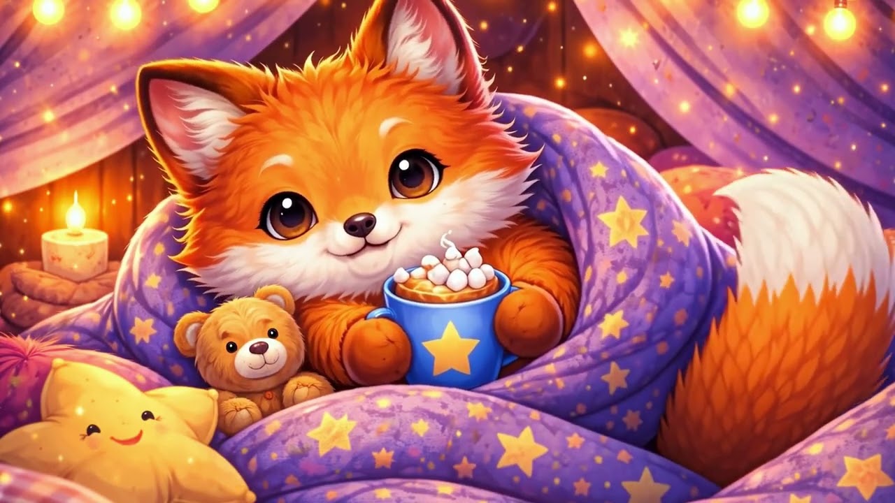 LUMI THE LITTLE FOX 🦊🌙 LONG BEDTIME STORY FOR KIDS | DEEP SLEEP STORY