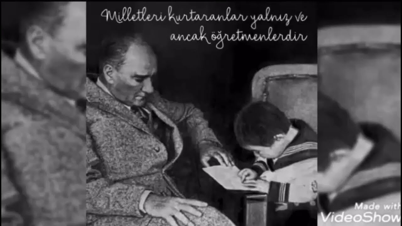 Zafer Suntekin  -  Bir Sevgidir Öğretmen , Bir Sevdadır Başöğretmen Atatürk.