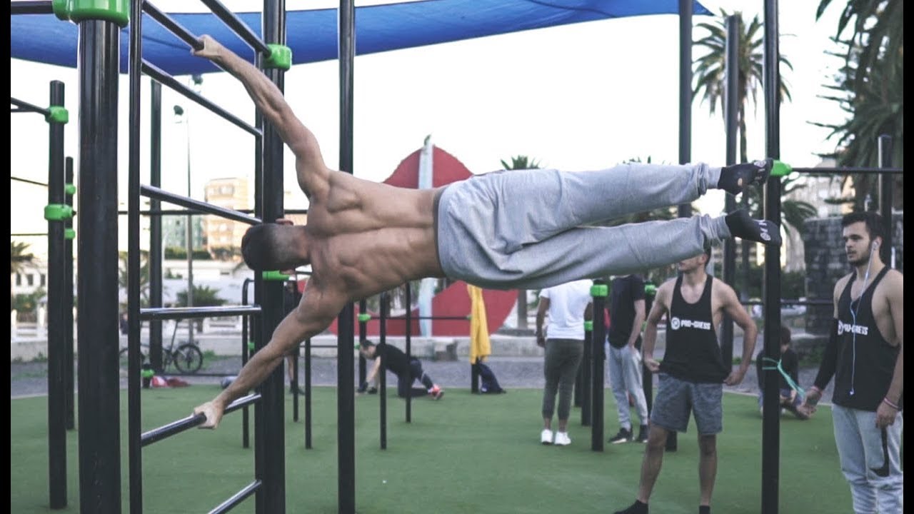 HUMAN FLAG - COMO HACER LA BANDERA PASO A PASO