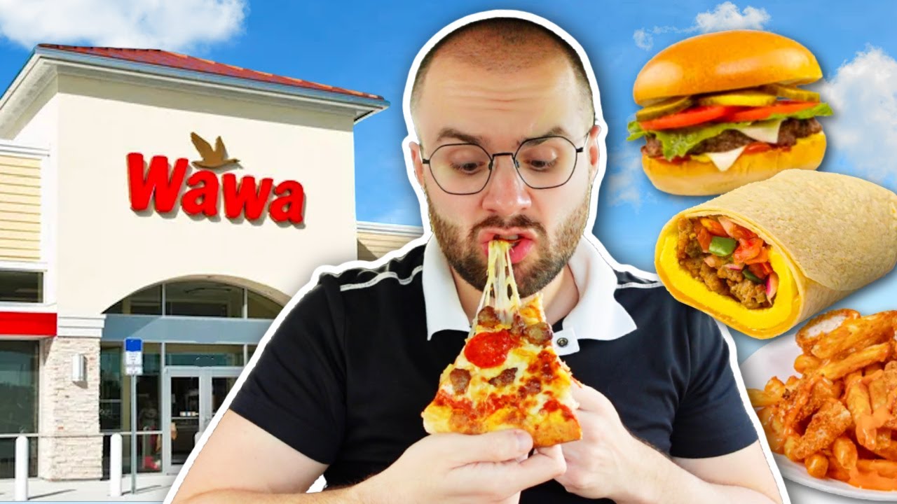 Я 24 ЧАСА питался только едой с заправки WAWA!