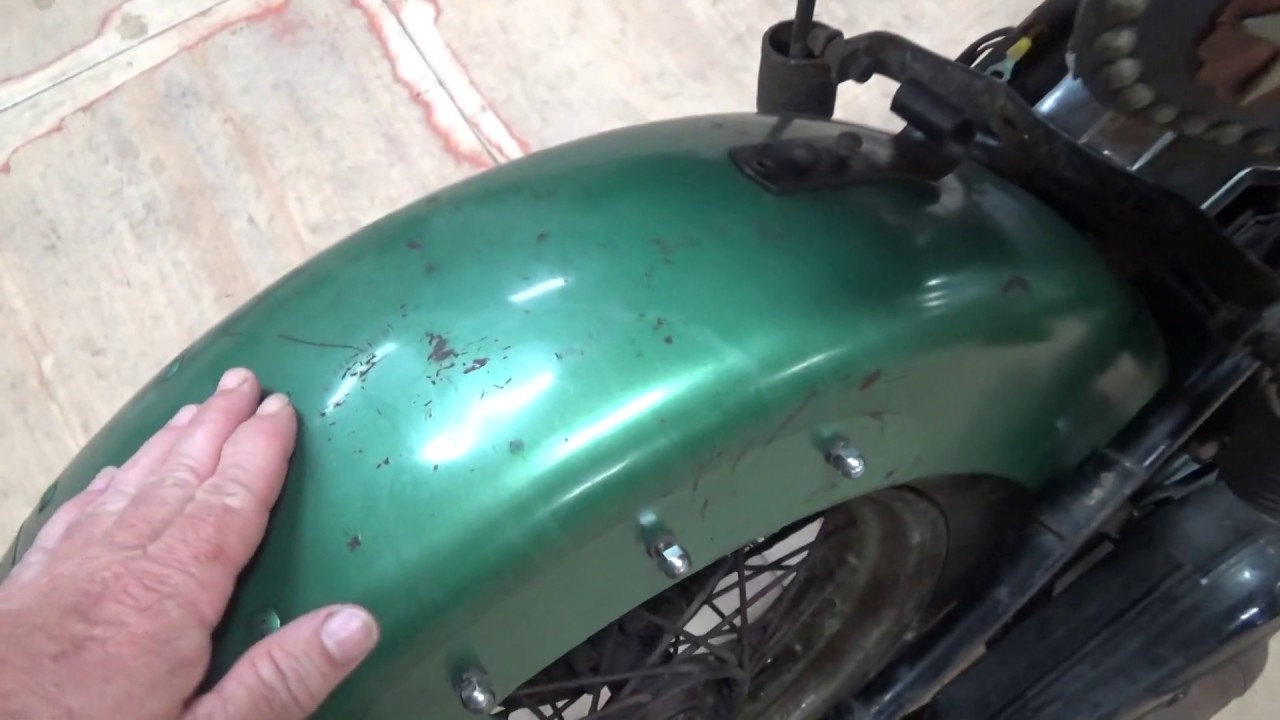 Hunting Harleys, 1950 Panhead Hydraglide original paint revisited