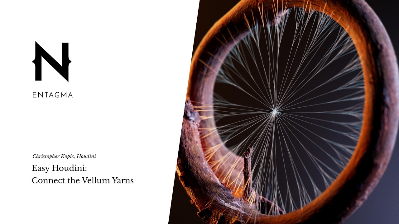 Easy Houdini: Connect the Vellum Yarns