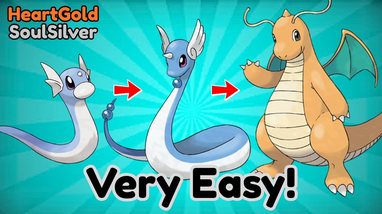 Pokemon HeartGold & SoulSilver - How to get Dragonite!