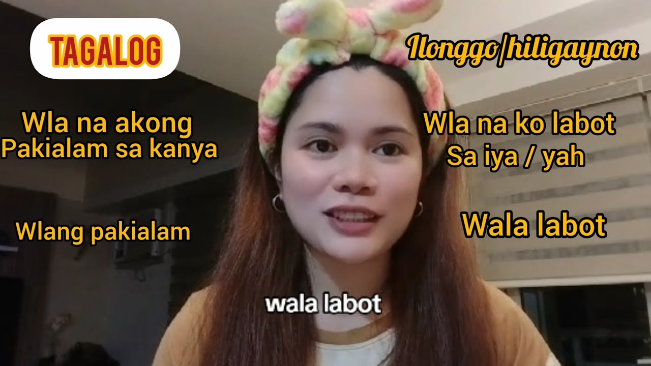 ILONGGO/HILIGAYNON- TAGALOG TRANSLATION