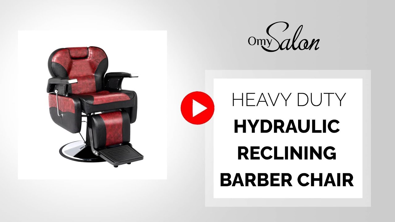 Heavy Duty Hydraulic Reclining Barber Chair Install