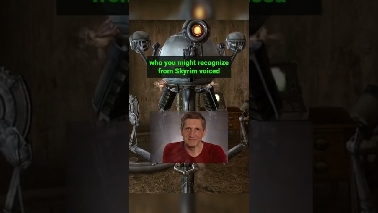 Iconic #bethesda voice actor #fallout #skyrim