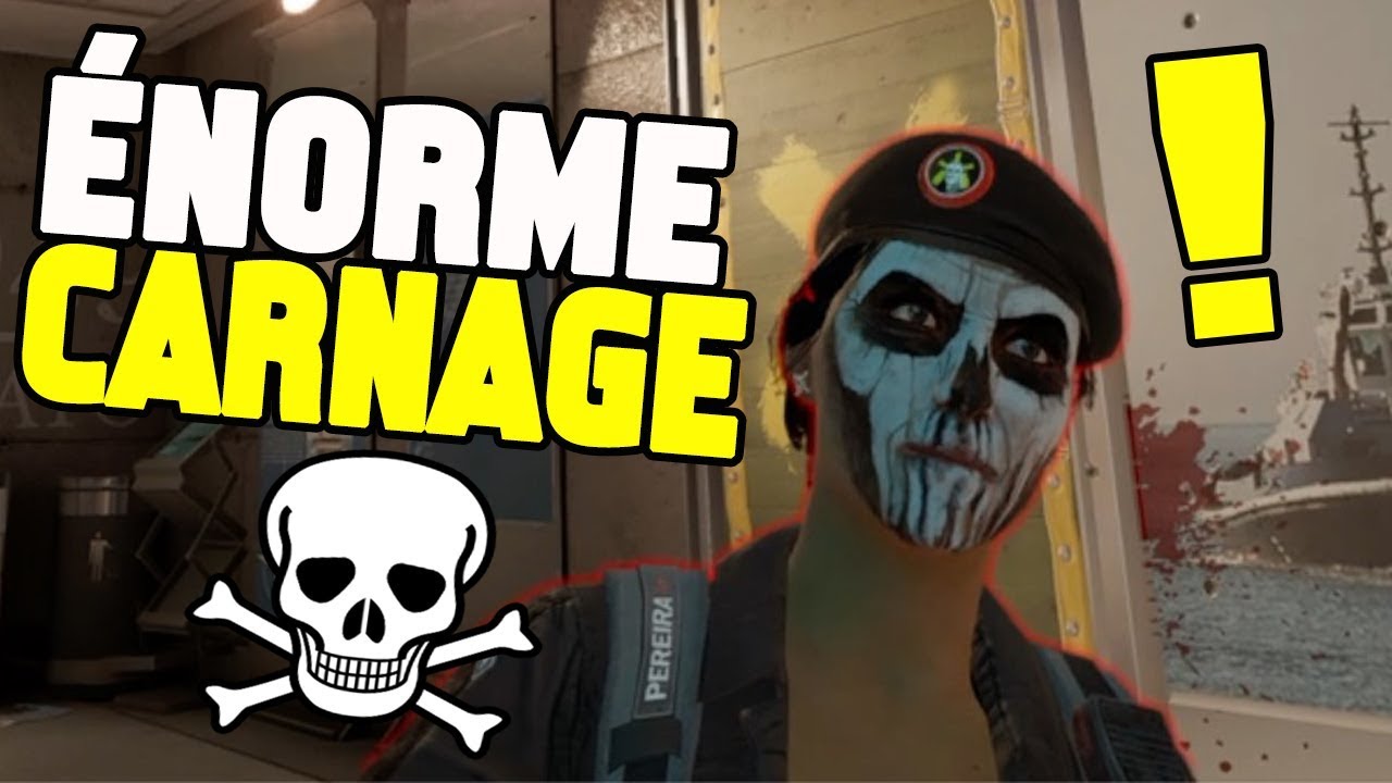 UN GROS CARNAGE SUR LA NOUVELLE MAP ! - RAINBOW SIX SIEGE