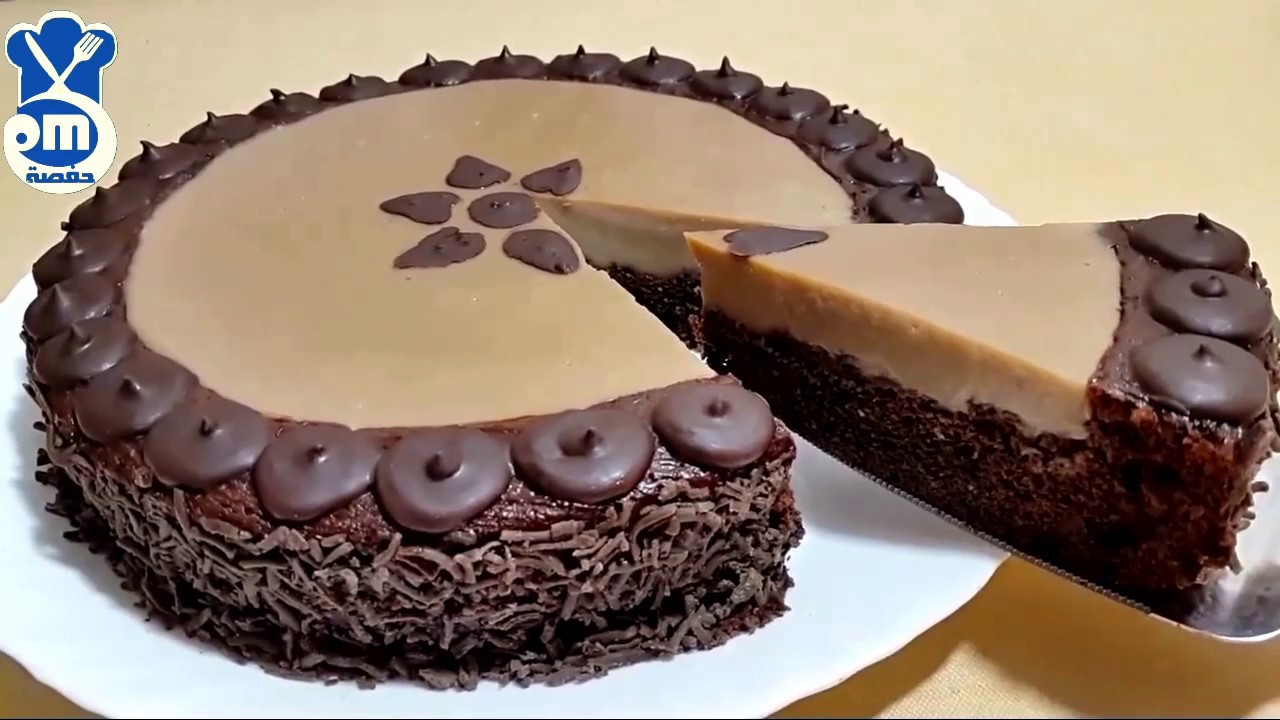 جدييد كيك القهوة العجييب بدون قالب عجيب رووعة ابهري ضيوفك به