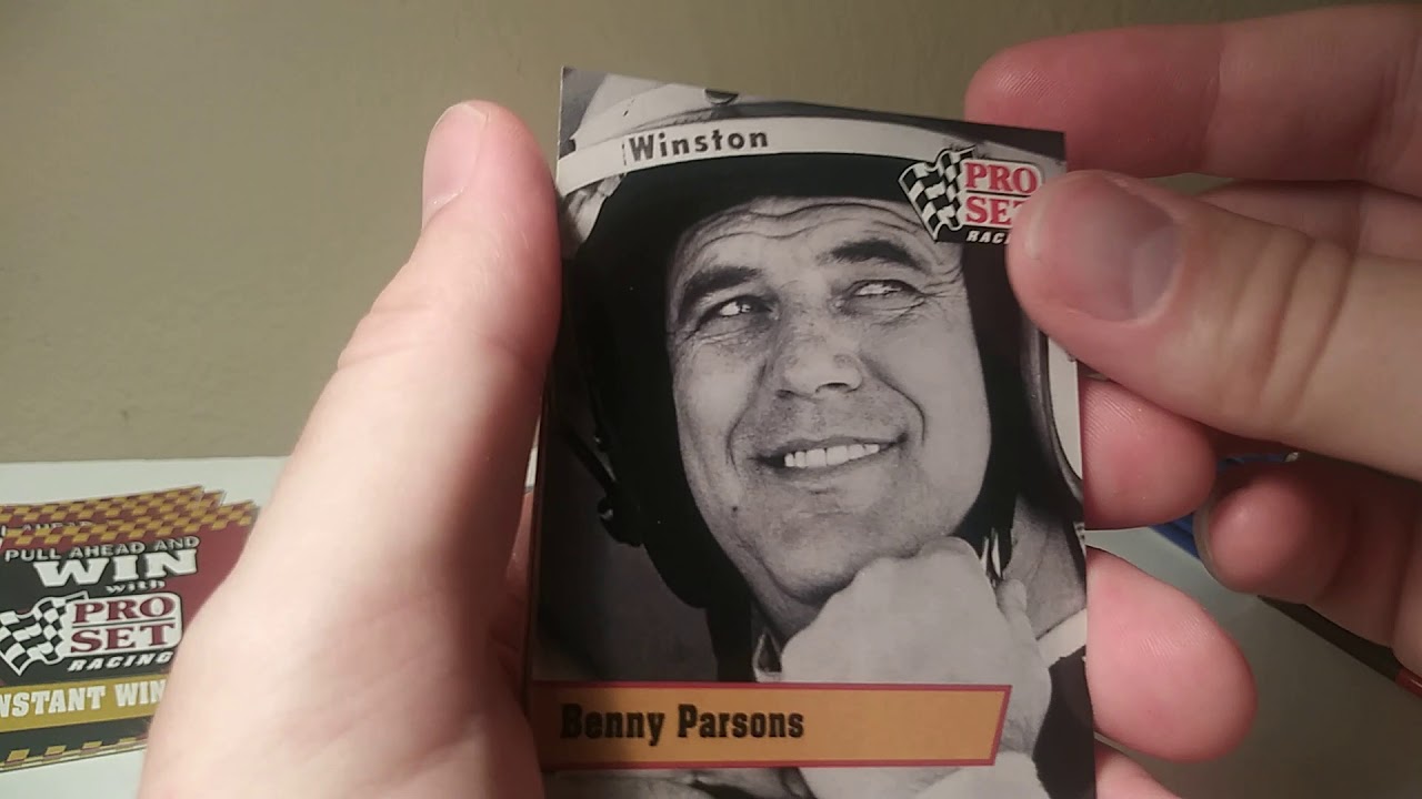 Pro Set 1991 Winston Cup Racing Cards Opening PT. 1