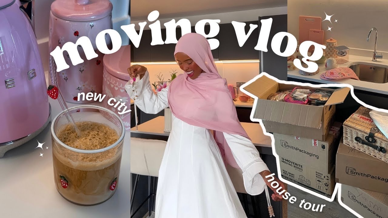 MOVING VLOG 🏡 leaving London, apartment tour & lots of home shopping!
