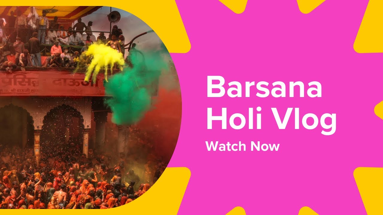 Barsana Vlog | Barsana Lathmar Holi | Holi Vlog | Holi Special | #viralvideo #trending #viral #vlog