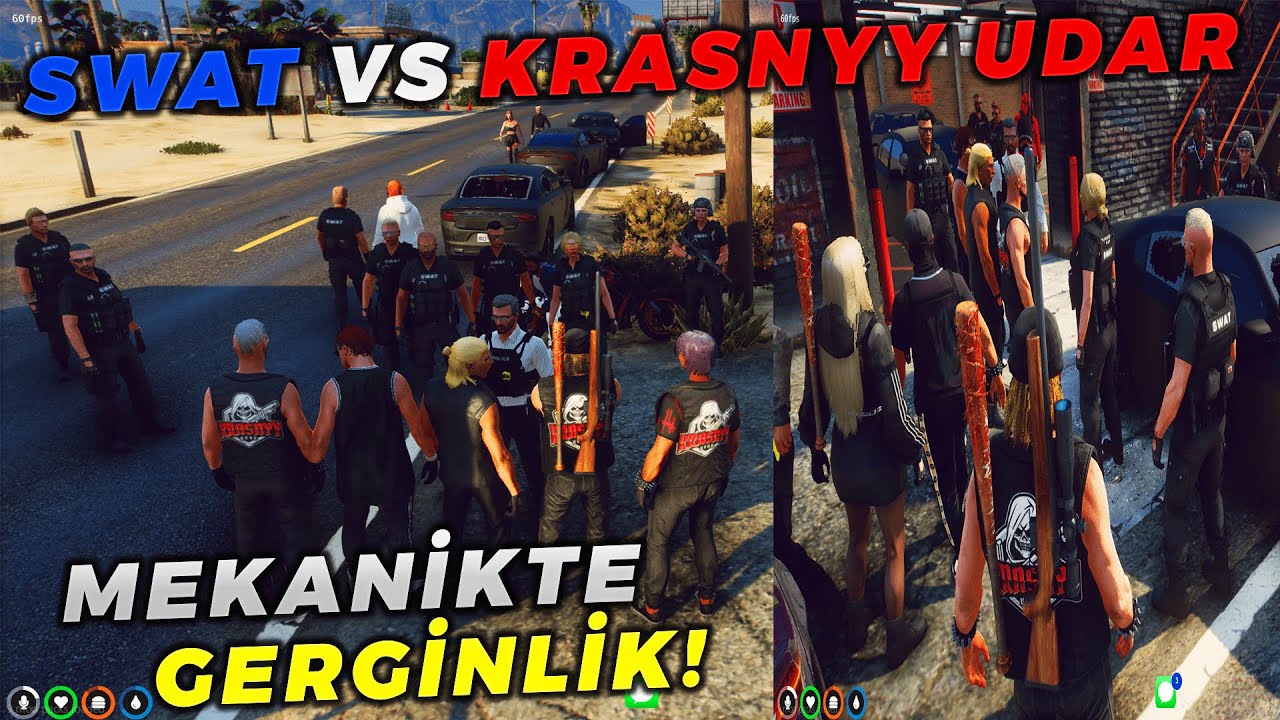 KRASNYY İLE SWAT EKİBİ ARASINDA GERGİNLİK | BORP KRASNYY UDAR