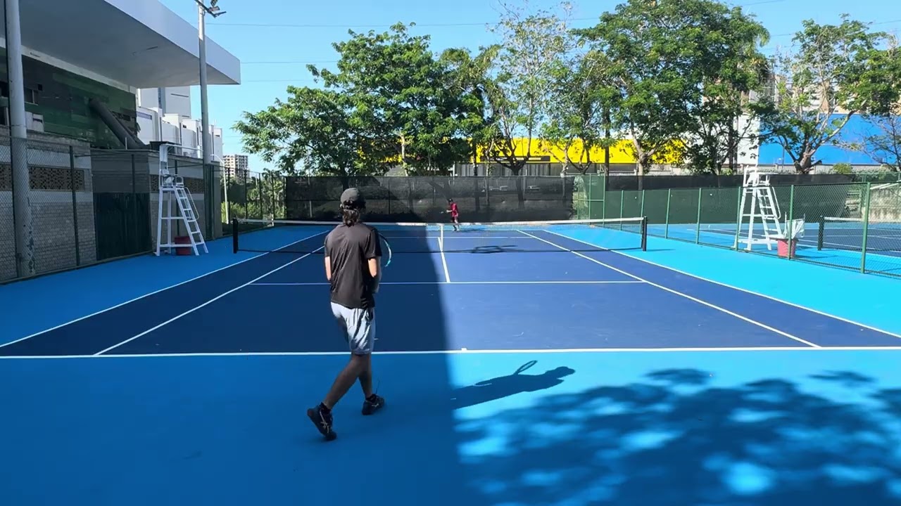 Tenis de domingo. Liga del Atlantico 