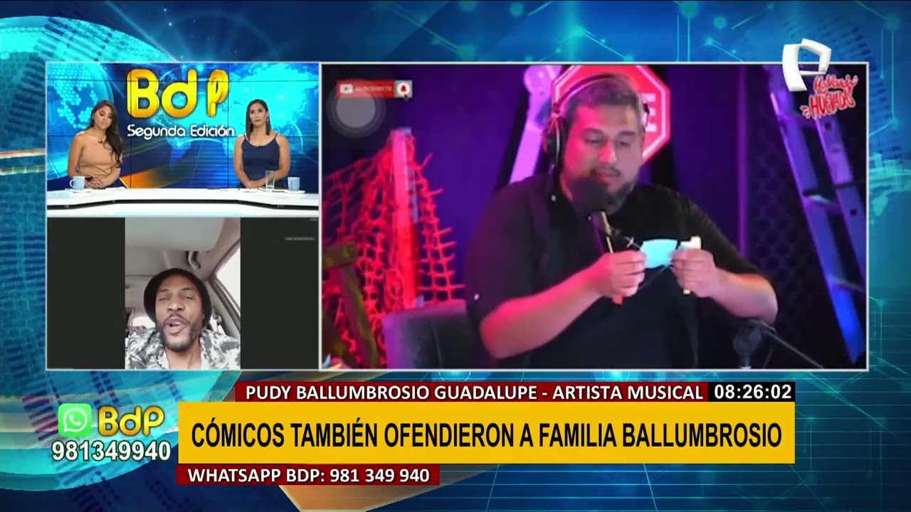 Youtubers Ricardo Mendoza y Jorge Luna también ofendieron a familia Ballumbrosio