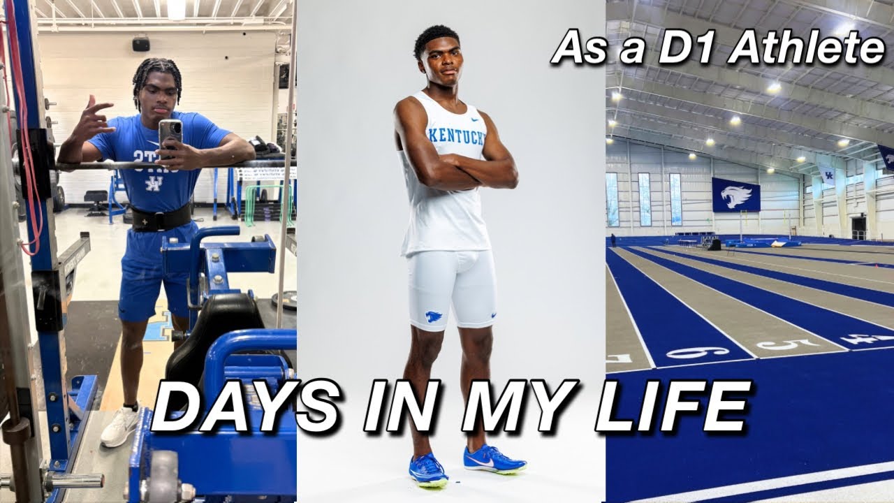 What My Life Is Like as a D1 College Track Athlete | Training, School, & More