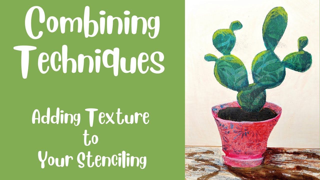 Gelli Plate Printing and Stencils adding Texture and Dimension to your Prints