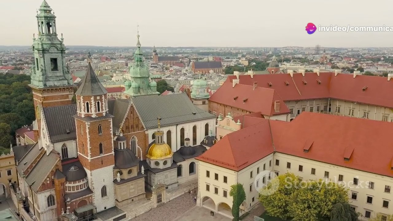 Modern and Scenic Poland (FREE, Creative Coloring Book, For Adults & Kids) History Reading Included
