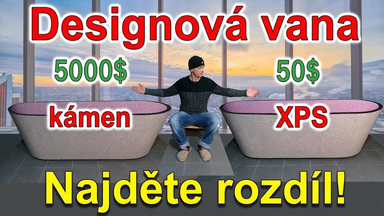 Jak postavit vanu z polystyrenu 100× levněji než běžné varianty!