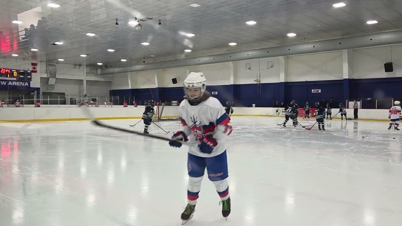 Sk 10U Girls vs SJHA Coed - warm-up 