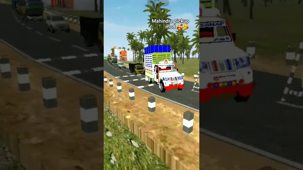 new pickup mod😍#bus #simulator #Indonesia #bussid #viral #short #video