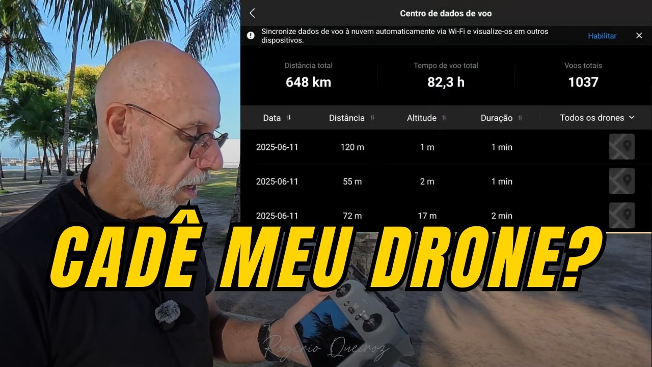 Como ACHAR DRONE perdido: Passo a passo para drones DJI