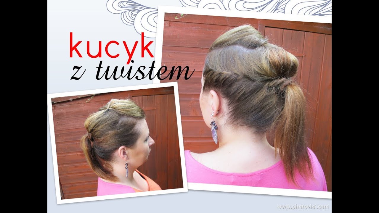 ★ KUCYK Z TWISTEM DLA ŚREDNICH WŁOSÓW ★ STYLIZACJE