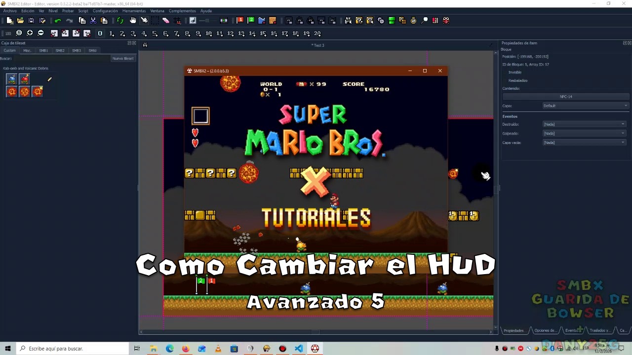 SMBX2 (Tutorial) - Como Cambiar el HUD