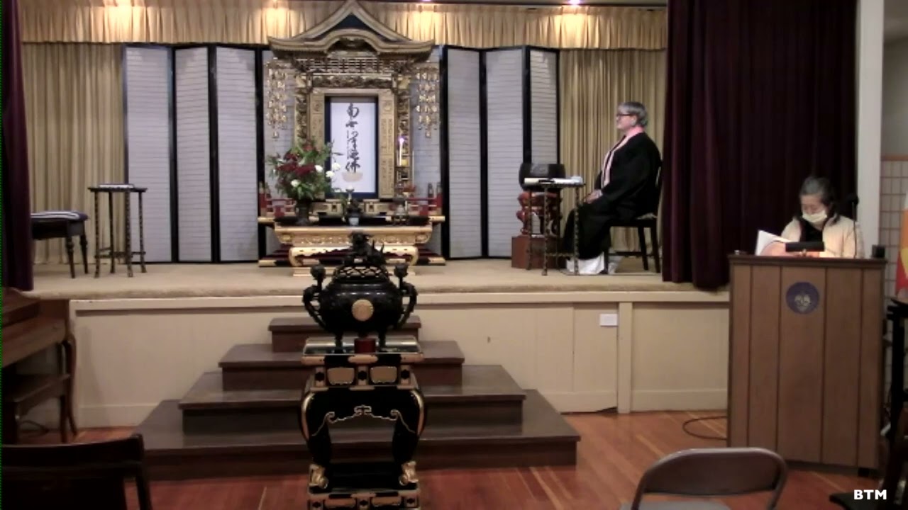 Bodhi Day Service — Rev. CJ Dunford — December 4, 2022 — Buddhist Temple of Marin