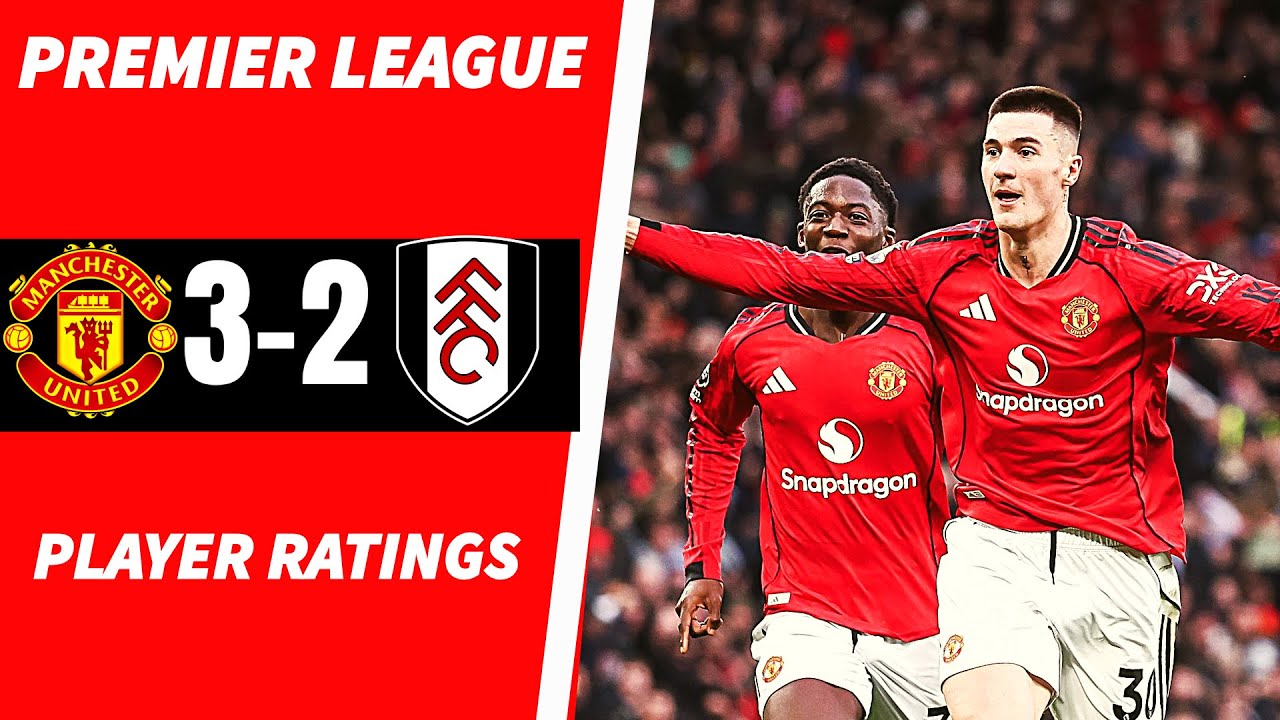 GREAT TEAM PERFORMANCE!| SESKO OR CASEMIRO MAN OF MATCH| PLAYER RATINGS VS FULHAM