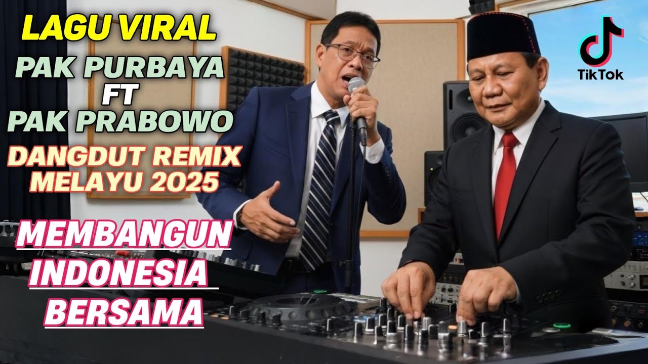 Semangat Membangun Indonesia  | PAK PURBAYA Dan PAK PRABOWO | Dangdut Remix Melayu Terbaru 2025 