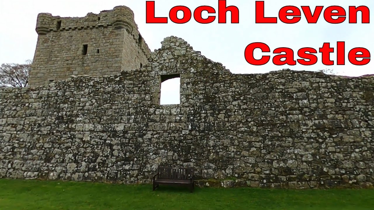 The 13th Century Castle on a Island - Loch Leven Castle Tour - Kinross, Fife, Scotland