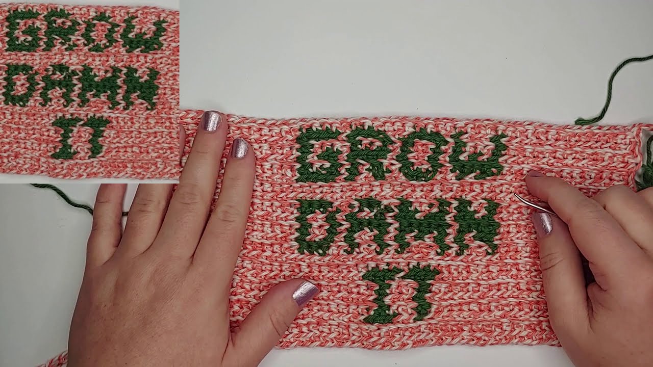 How to Clean Up Your Crochet Intarsia and Tapestry Pieces
