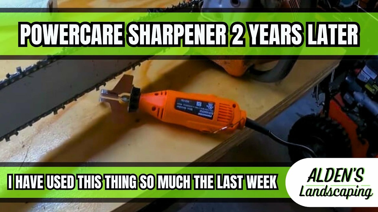 POWERCARE CHAIN SHARPENER UPDATE | 2 YEARS OF USE