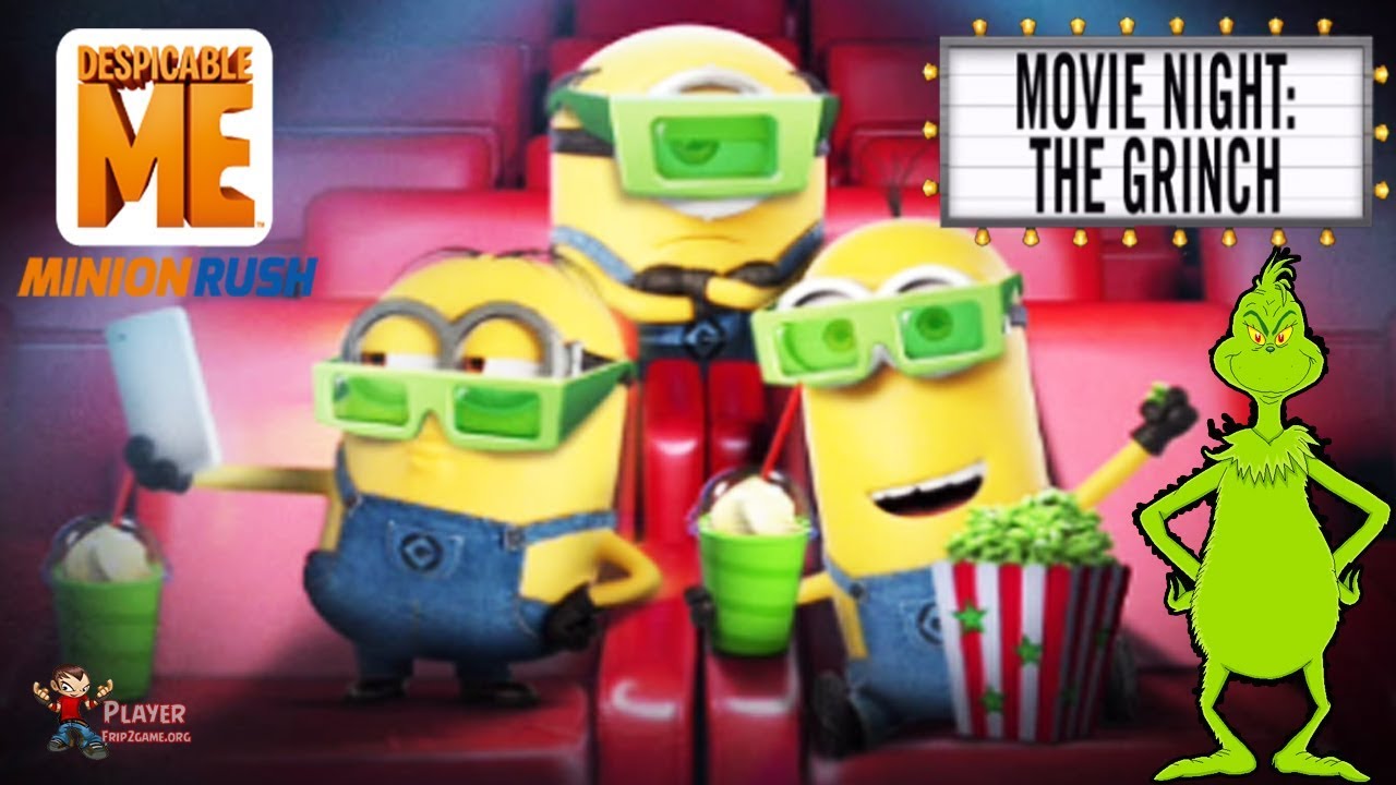 Minion Rush - Movie Night: The Grinch Seasonal Event Gameplay Walkthrough