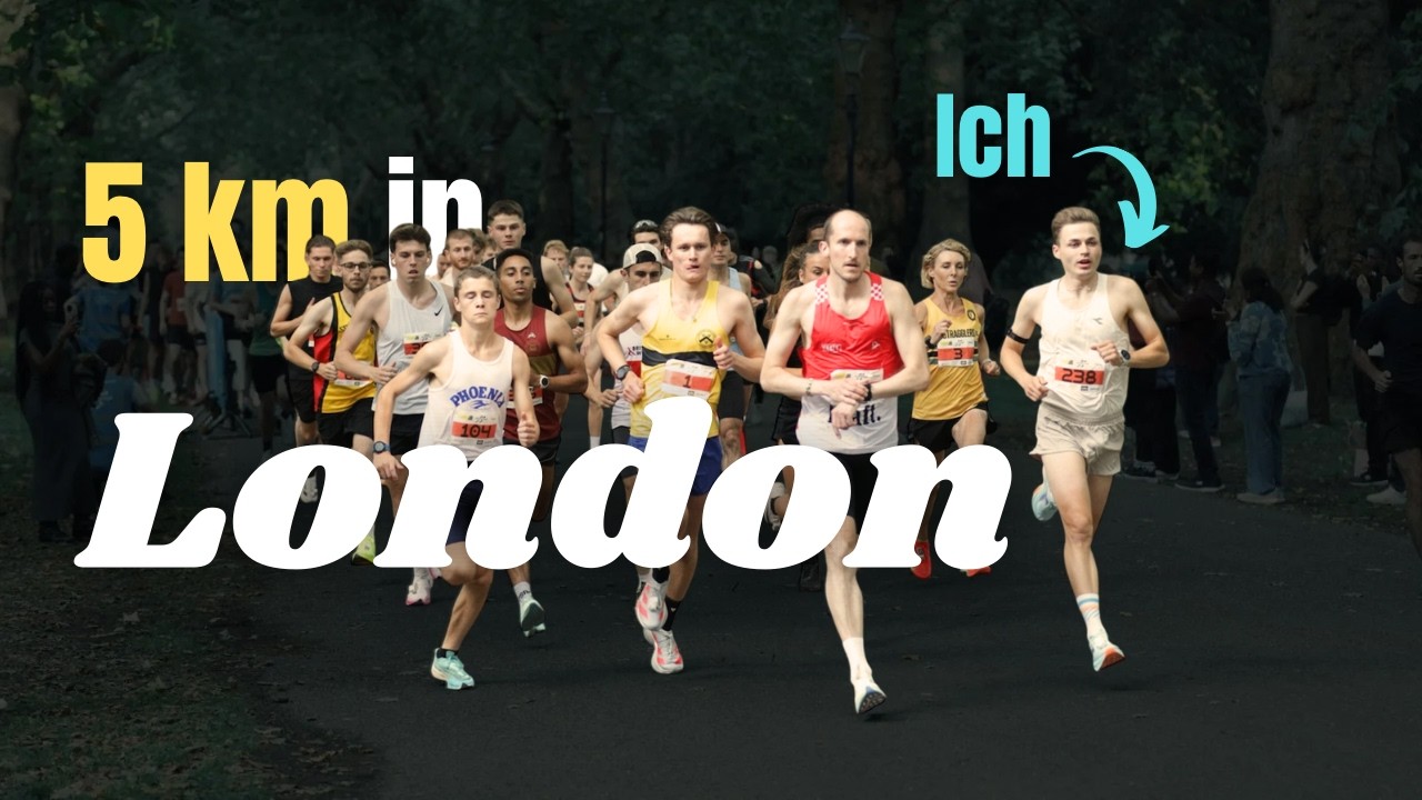 Race Vlog von der legendären Strecke in London 🤯🇬🇧🤞 | battersea park 5k