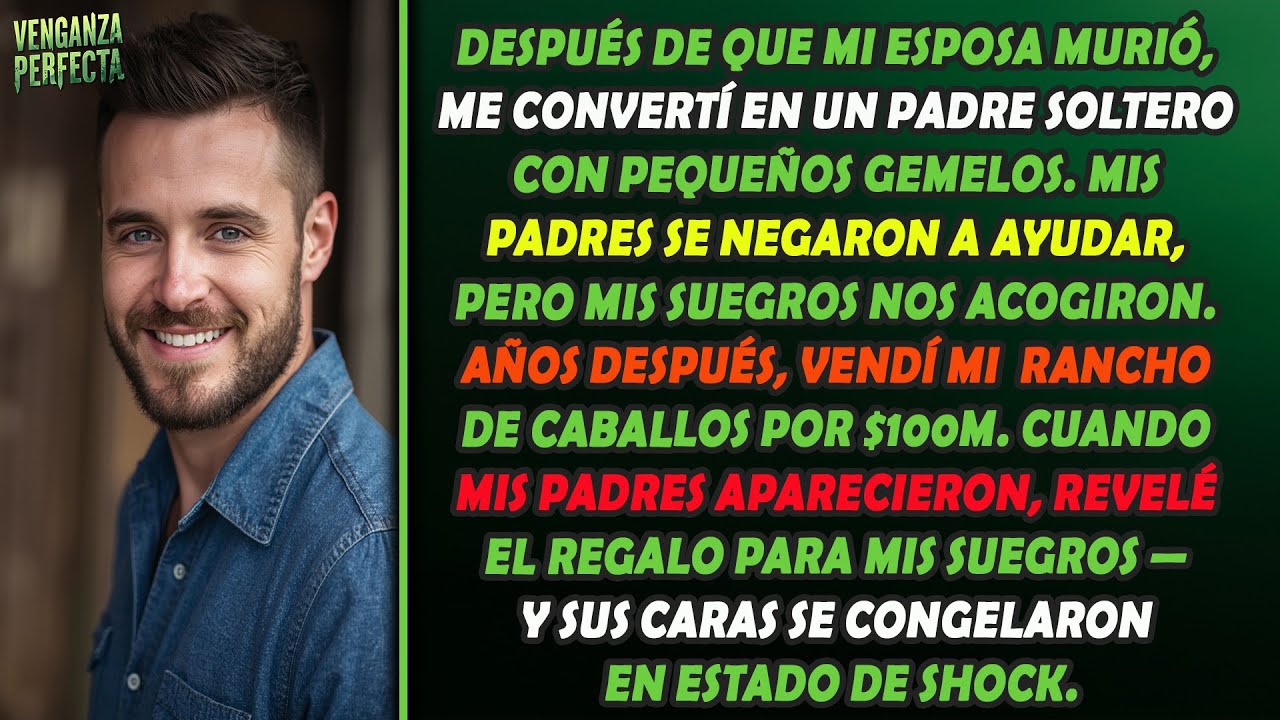 Después de que mi esposa murió, mis padres me abandonaron con gemelos. Pero mis suegros nos ...