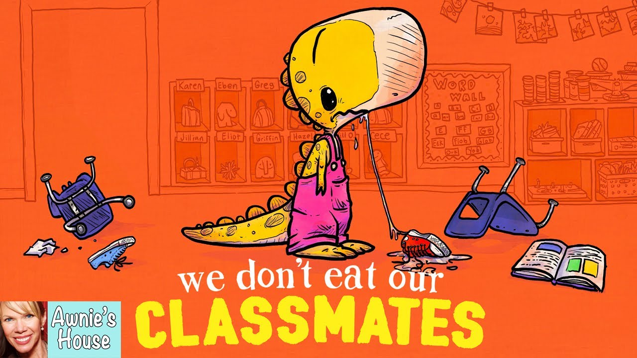 📚 Kids Book Read Aloud: WE DON'T EAT OUR CLASSMATES by Ryan T. Higgins