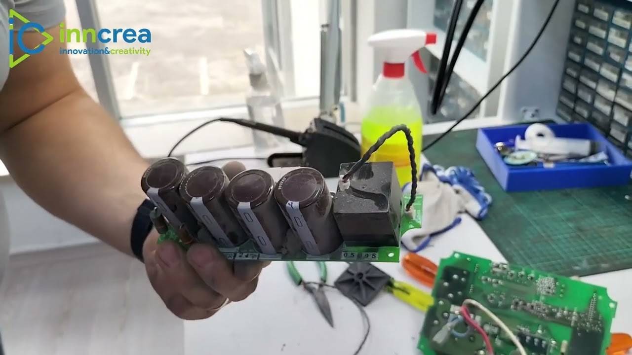 Motor Sürücü (Inverter) Kondansatör Değişimi ve Bakımı - Bölüm 1