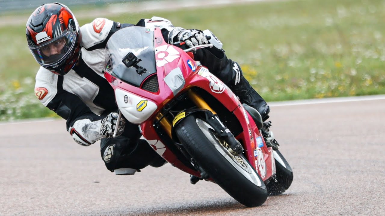 Trackday moto - La Ferté Gaucher 31/08/25 - Daytona 675 - Pluie