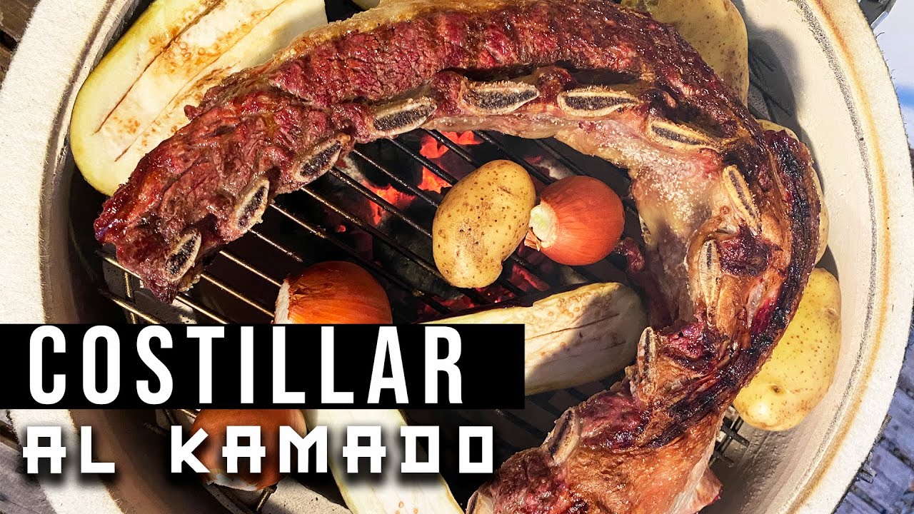 COSTILLAR al KAMADO B10 | Nuevo Kamado | Primera Coccion