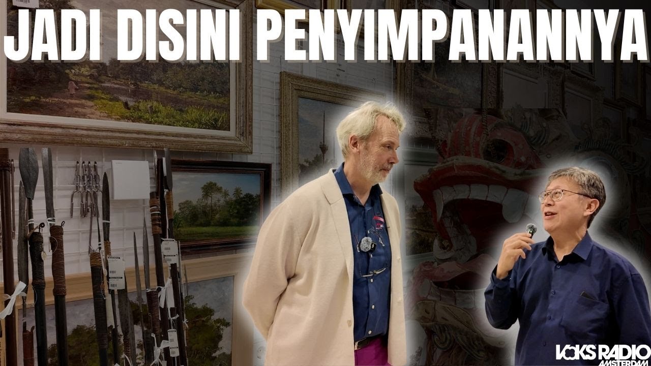 TEMPAT RAHASIA! TERNYATA DISINI BARANG KOLONIAL INDONESIA DISIMPAN!